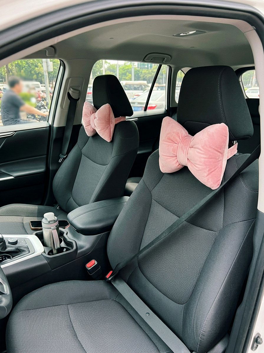 Car Neck Pillows - 25 cute ways to decorate your car