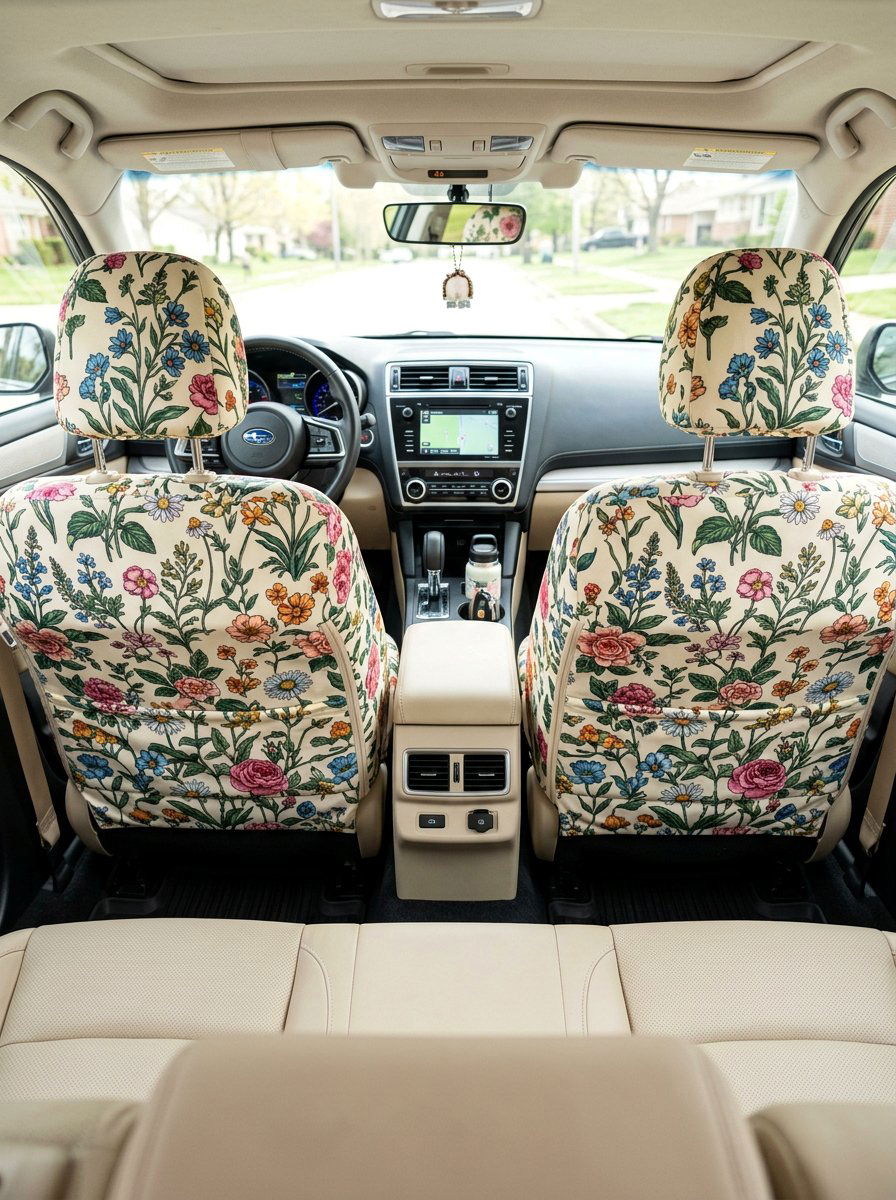 Car Seat Covers - 25 cute ways to decorate your car
