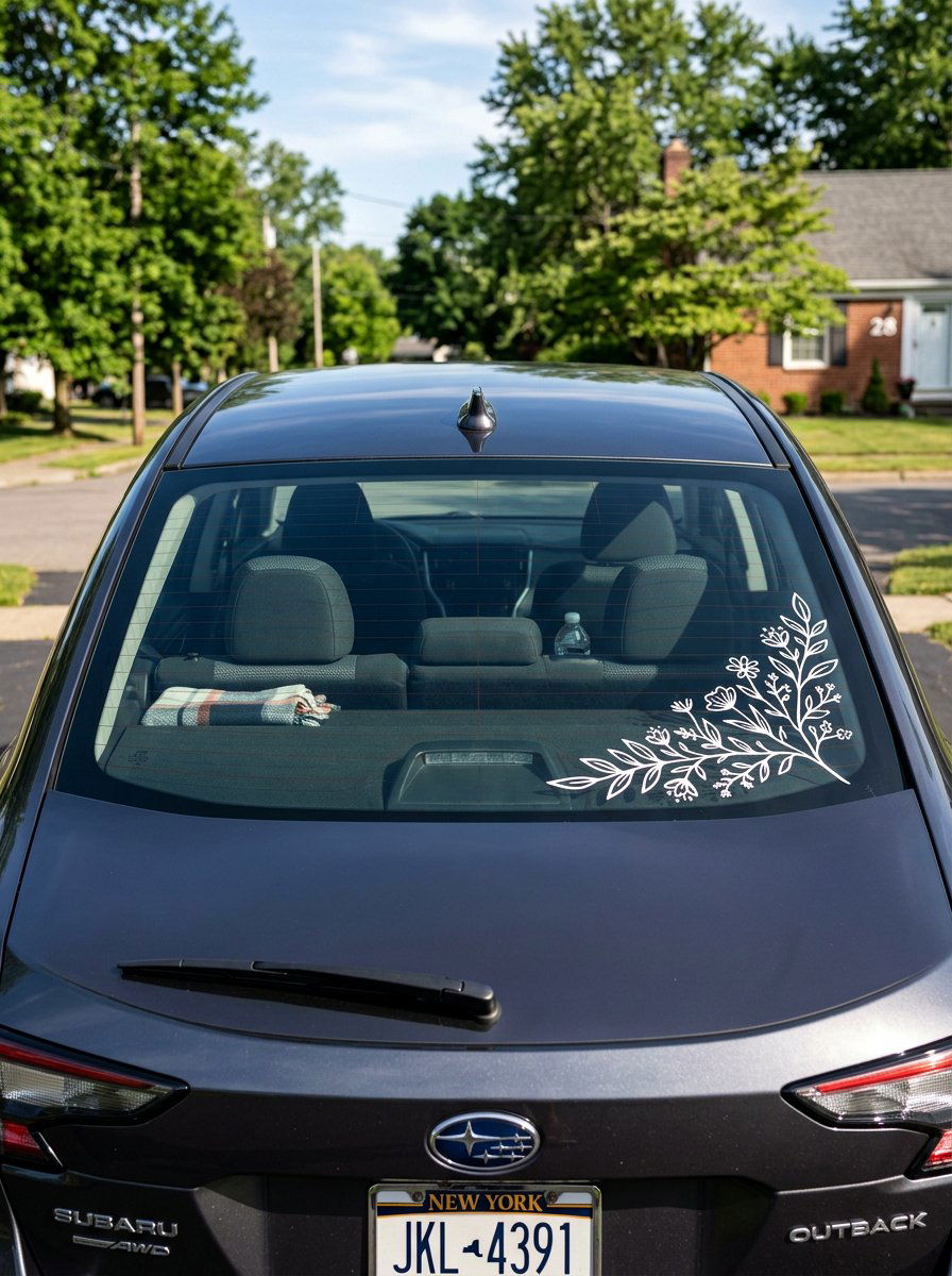 Car Window Decals - 25 cute ways to decorate your car