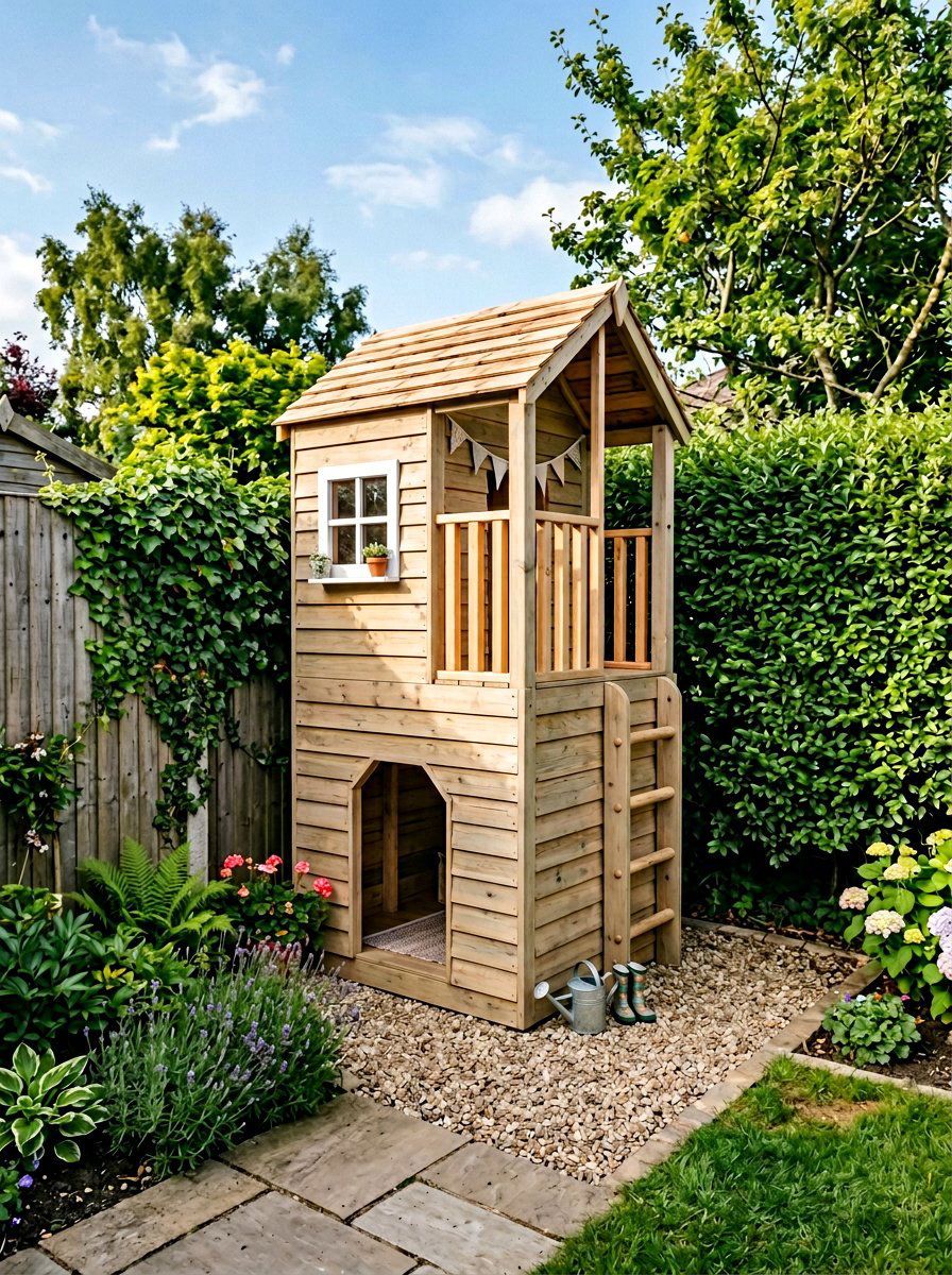 25 Amazing Pallet Playhouse for Kids Ideas to Build Today