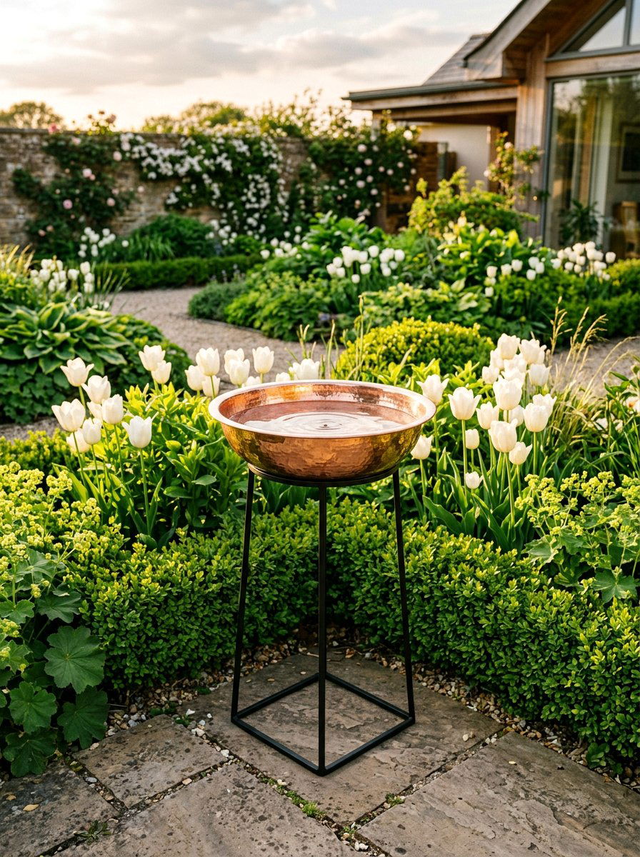 Copper Basin Bird Bath - 25 unique bird bath ideas