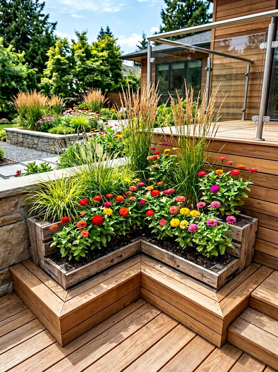 Corner Pallet Planter - 25 Pallet Planter Box Ideas