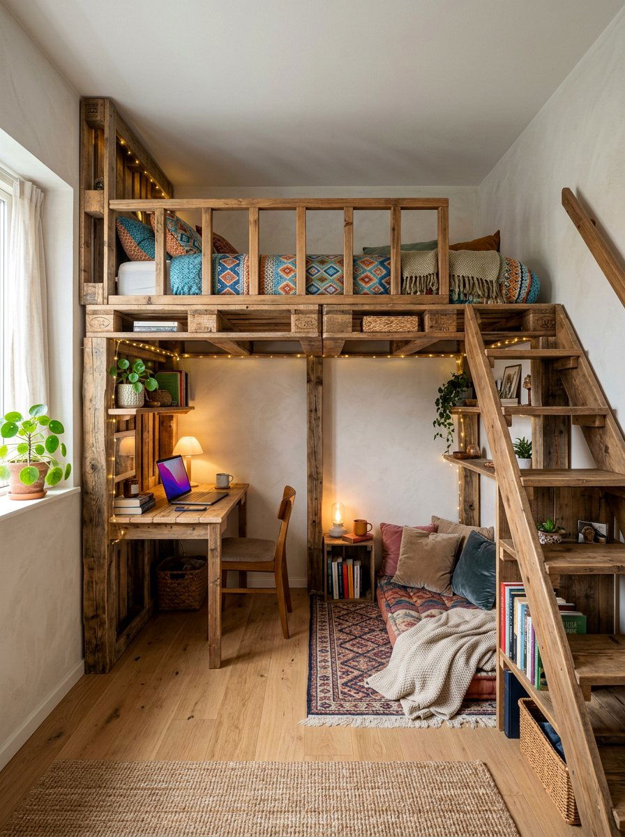 Creative guest bed idea - 25 Pallet bed ideas for guest room