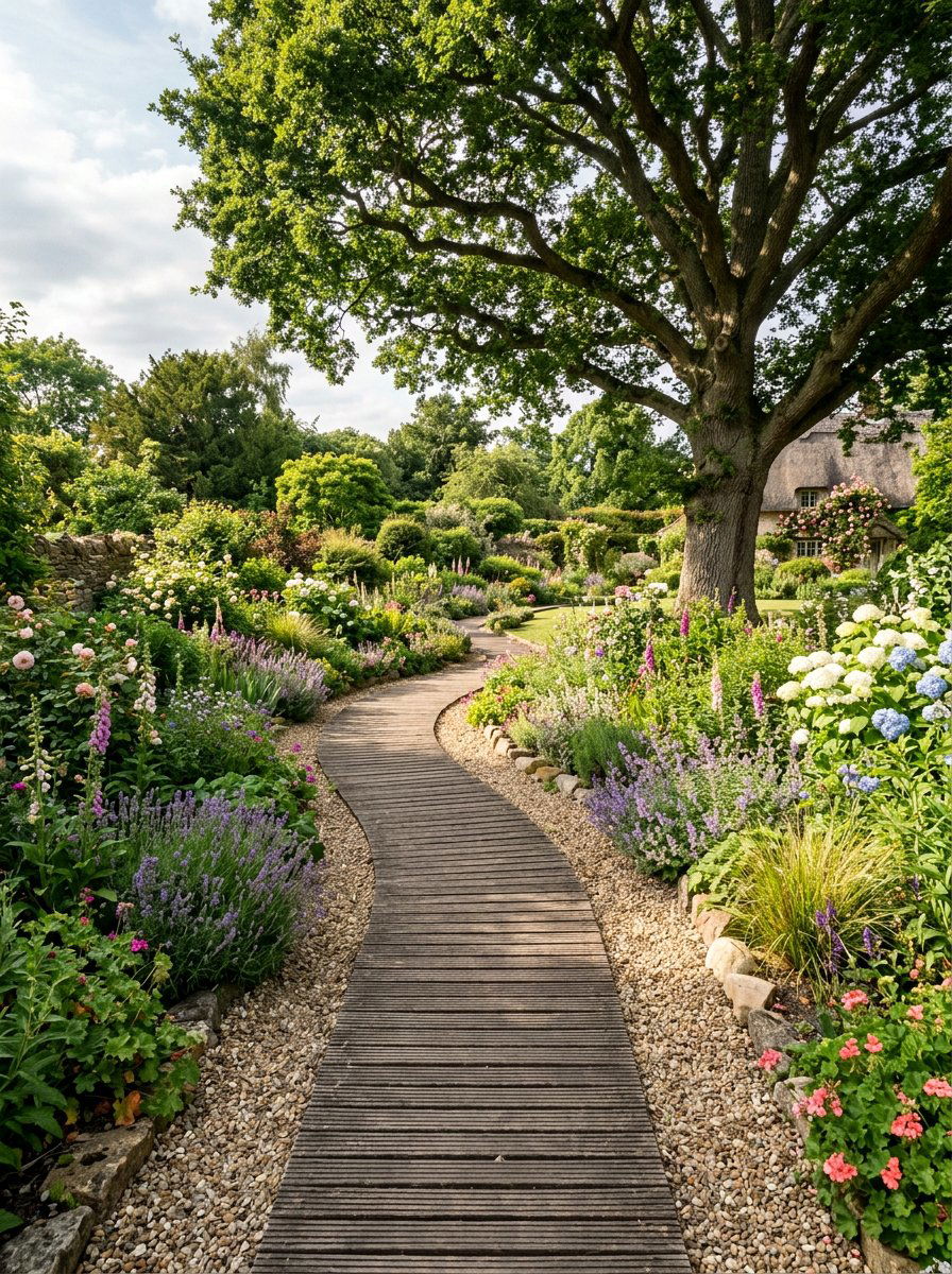 Curved garden walkway - 25 Pallet Garden Pathway Ideas