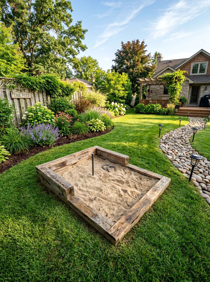 DIY Pallet Horseshoe Pit - 25 Pallet Horseshoe Pit Frame Ideas