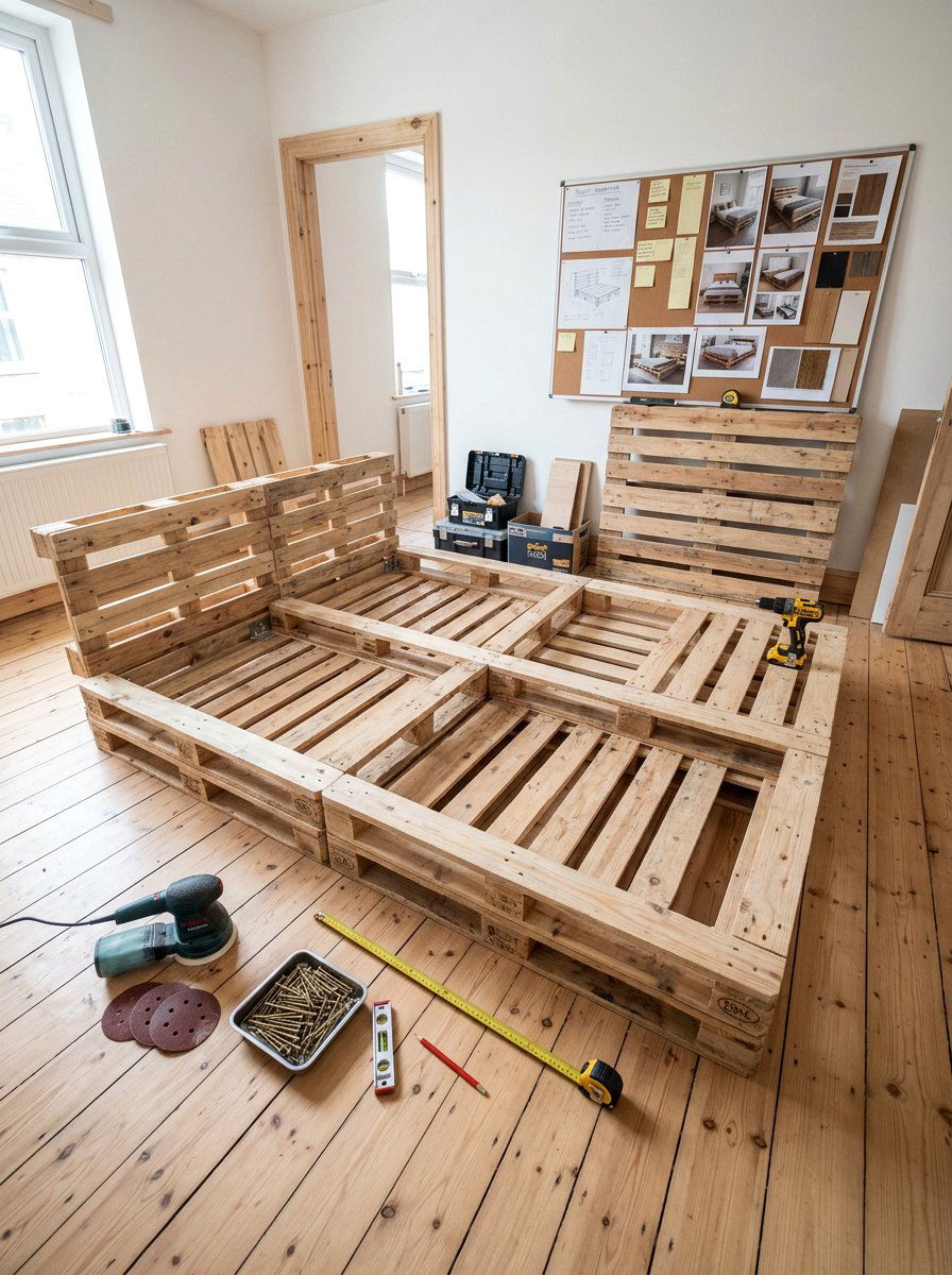DIY pallet bed instructions - 25 Pallet bed ideas for boys room