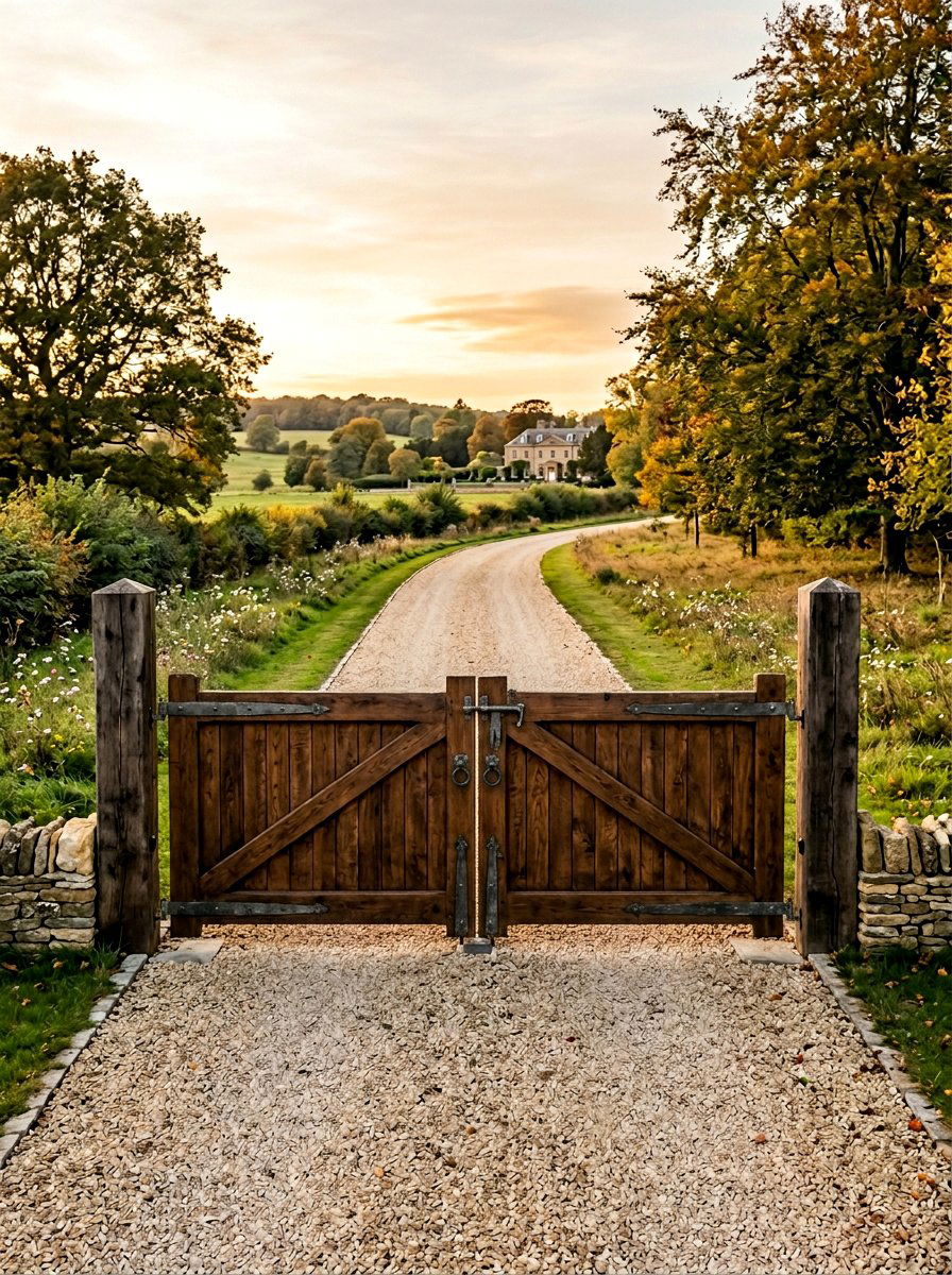 Double pallet gate for driveway - 25 Pallet Garden Gate Ideas