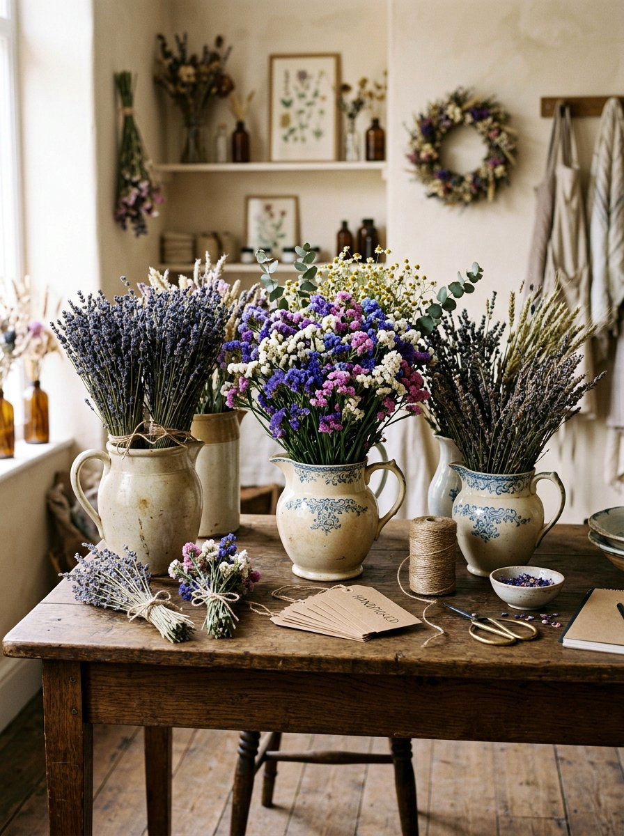 Dried Flower Bar - 25 bloom bar ideas