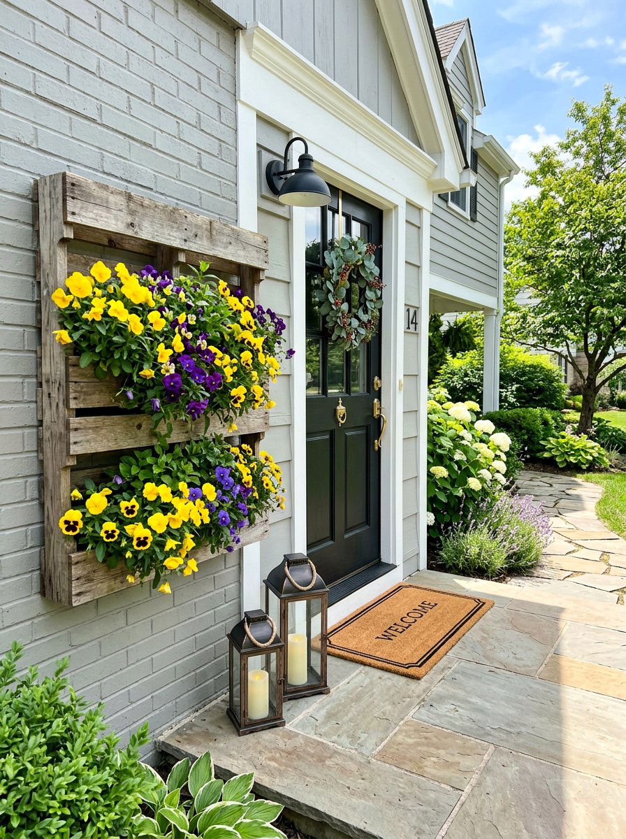 25 Stylish Pallet Wall Planter Ideas to Beautify Your Home