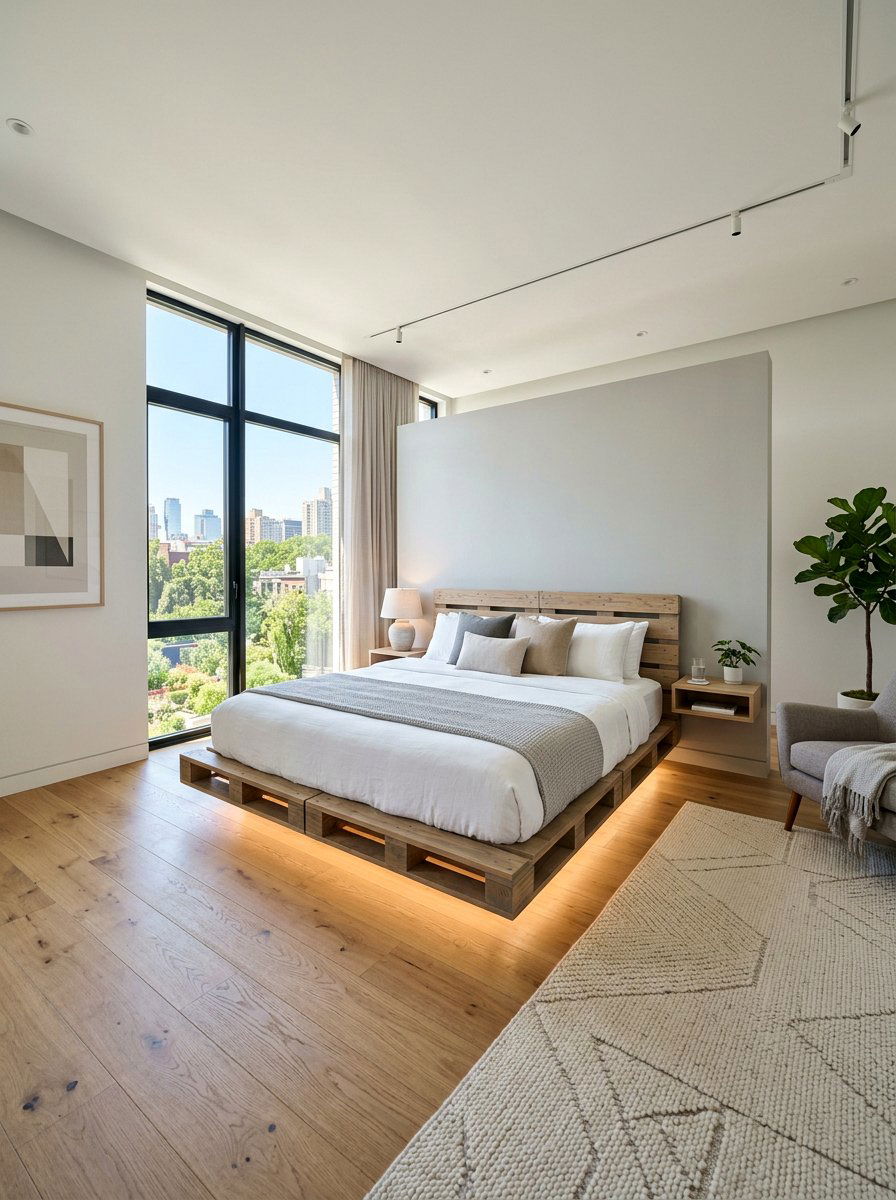 25 King Size Pallet Bed Ideas for Ultimate Sleep Comfort