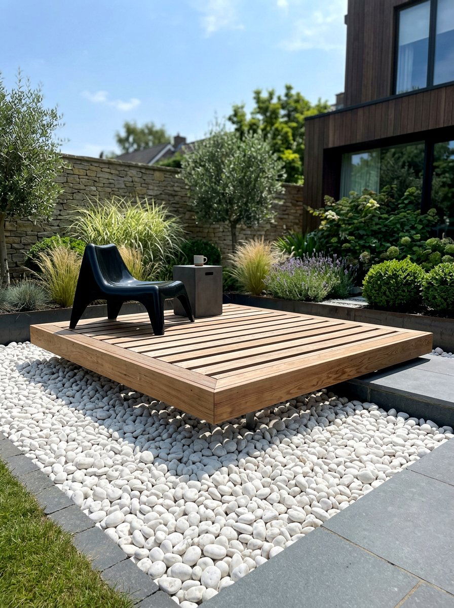 Floating pallet deck - 25 Pallet Stage for Backyard Ideas