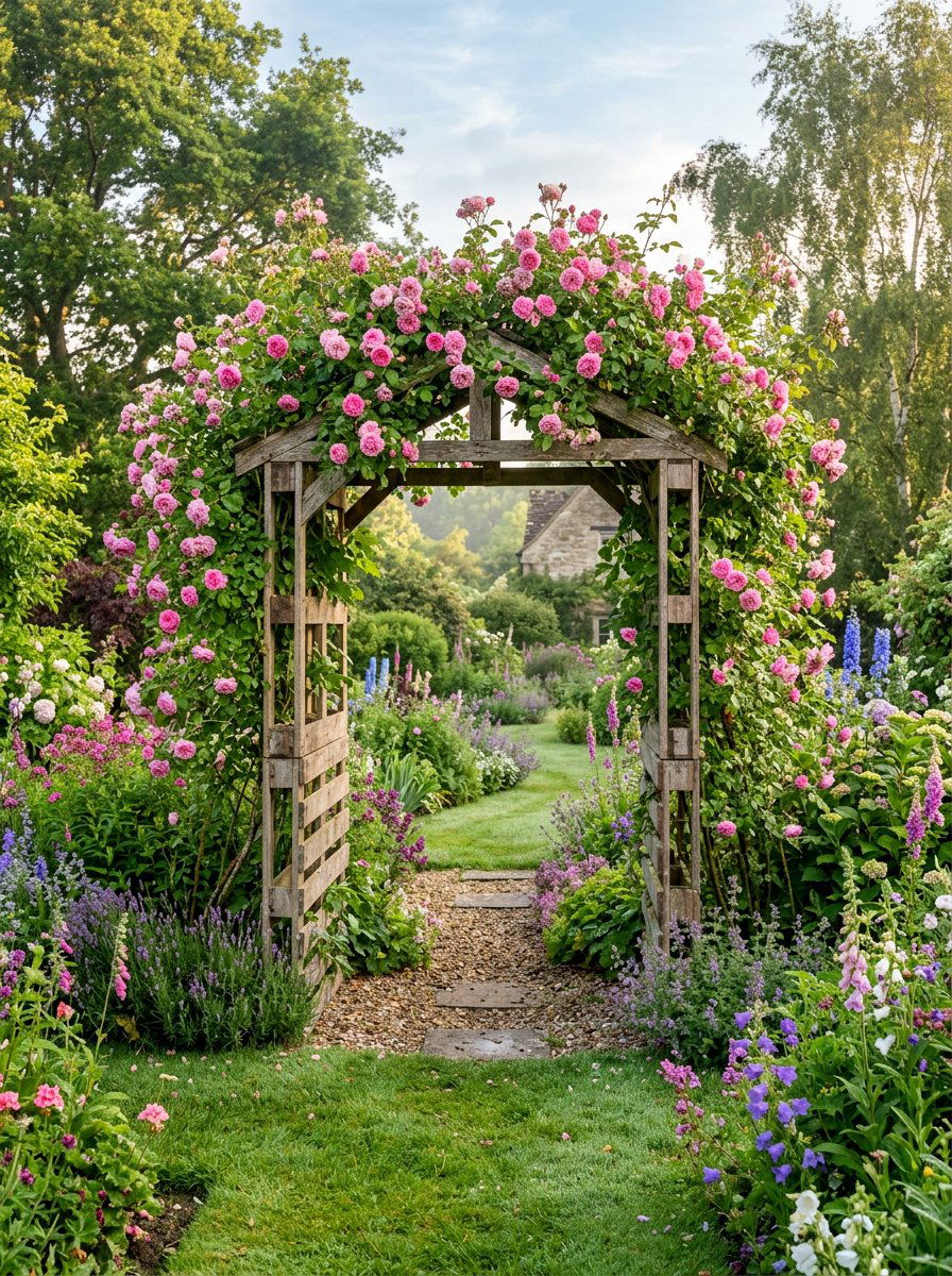 25 Pallet Arbor for Garden Ideas to Enhance Your Landscape