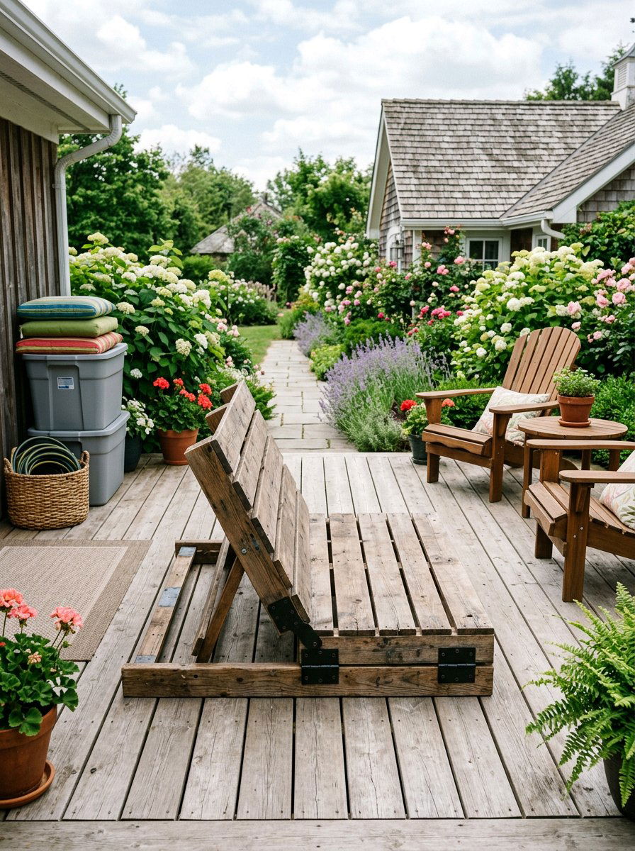 Foldable Pallet Bench - 25 Pallet Bench for Garden Ideas