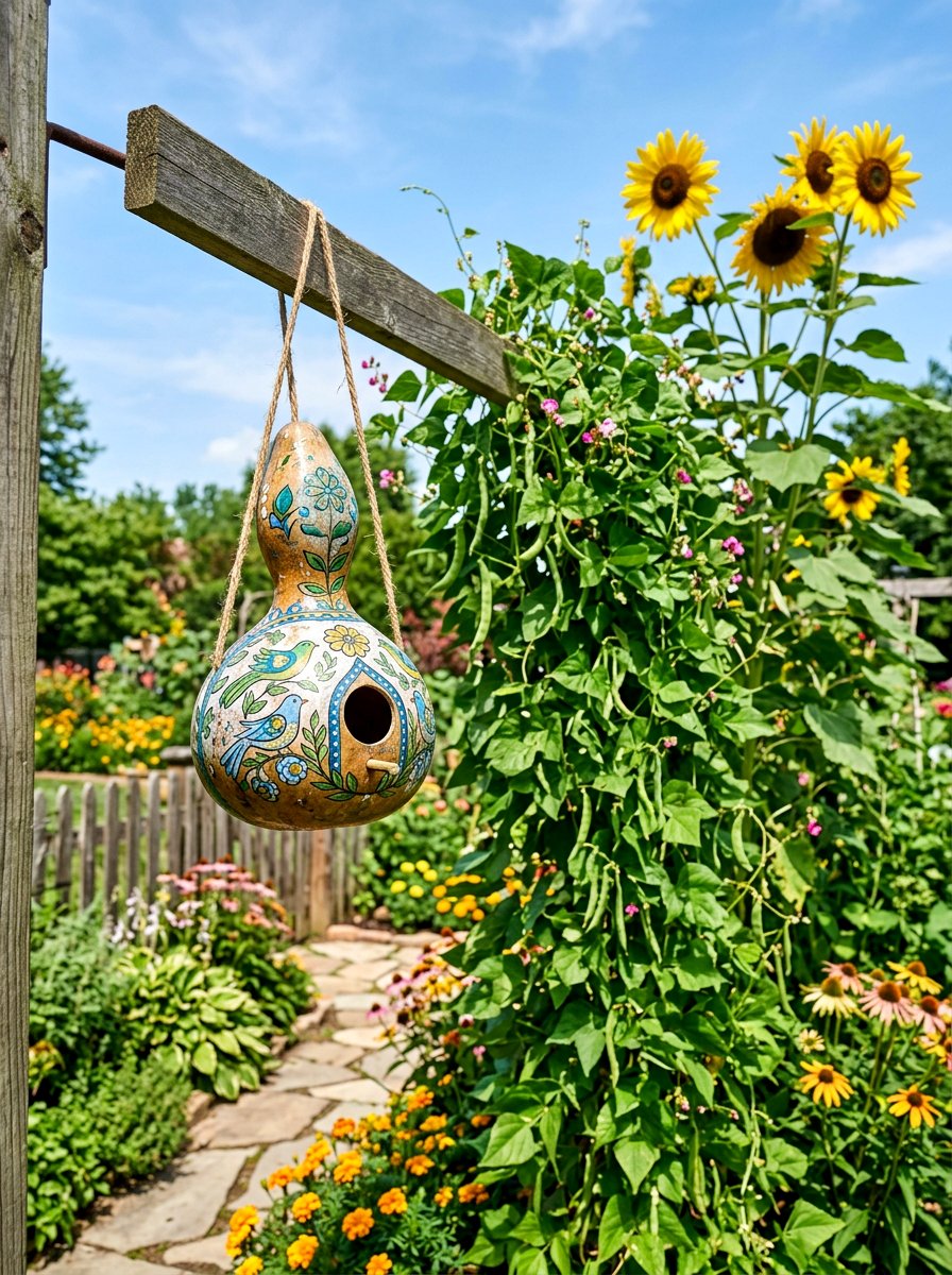 Gourd Bird House - 25 unique bird houses