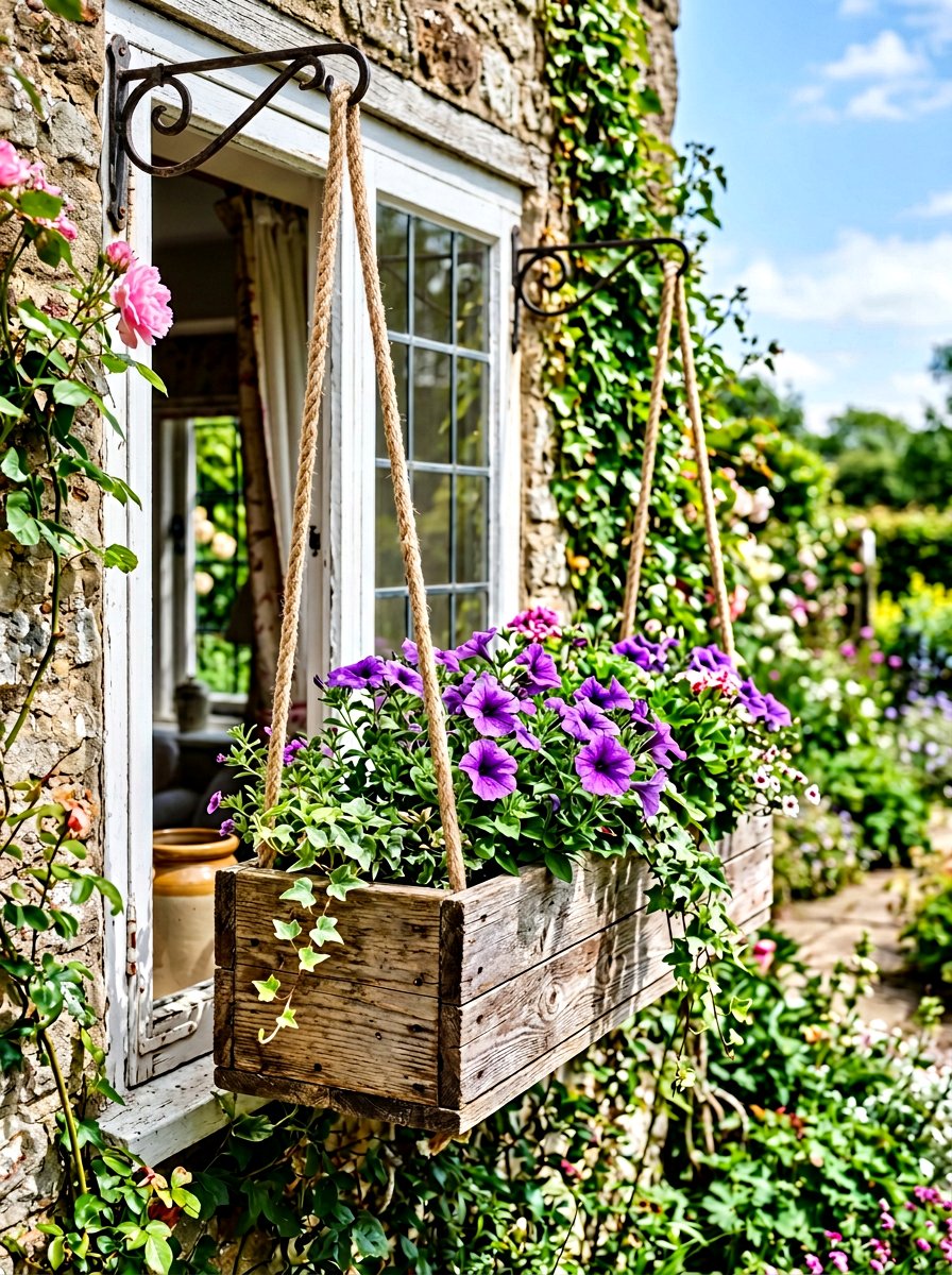 25 Best Pallet Window Box Planter Ideas for Instant Curb Appeal