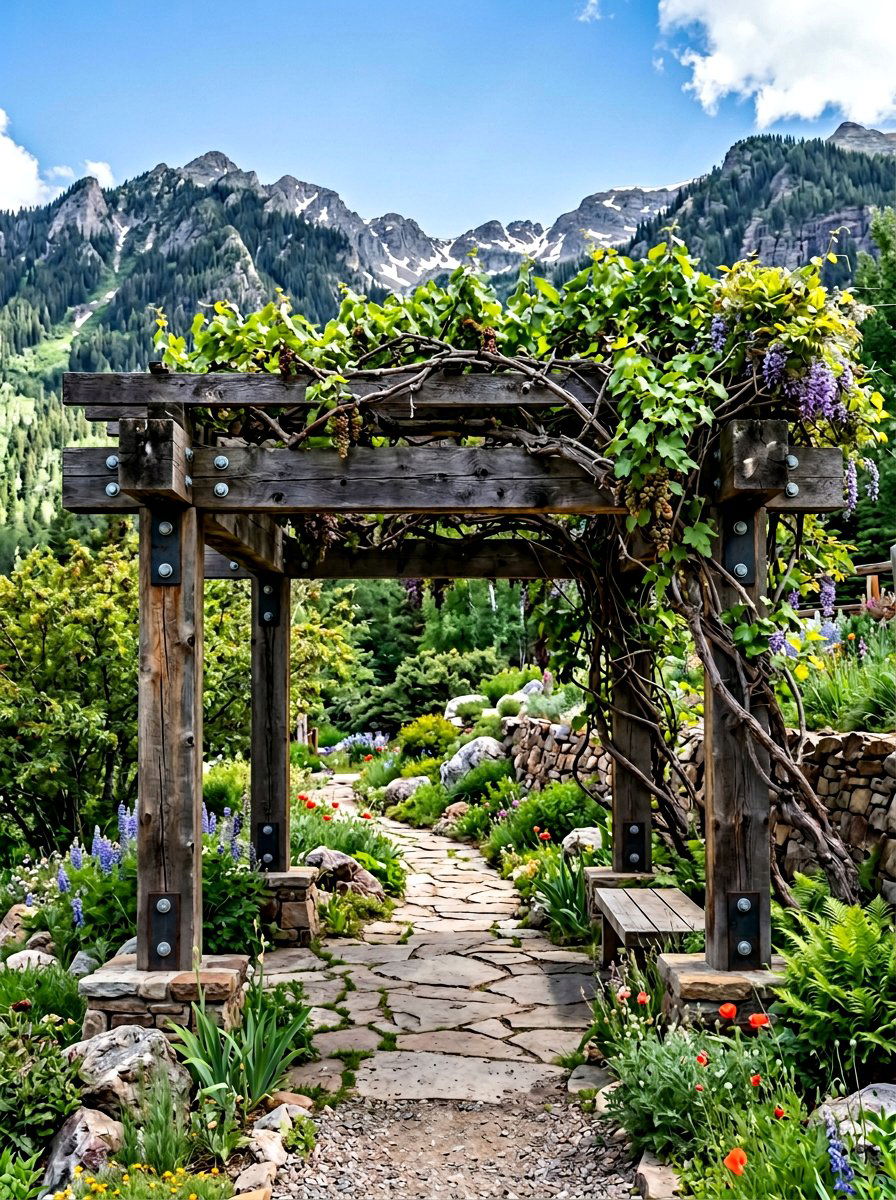 Heavy Duty Pallet Arbor - 25 Pallet Arbor for Garden Ideas