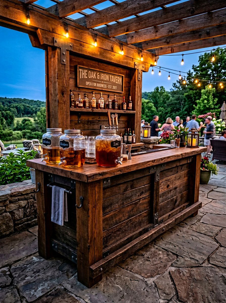 Heavy Duty Pallet Bar - 25 Pallet Lemonade Stand Ideas