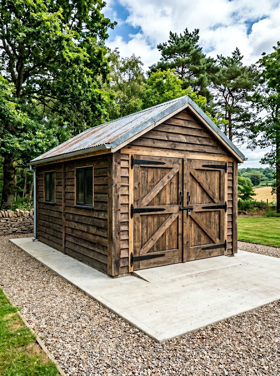 Heavy Duty Pallet Equipment Shed - 25 Pallet Tool Shed Ideas