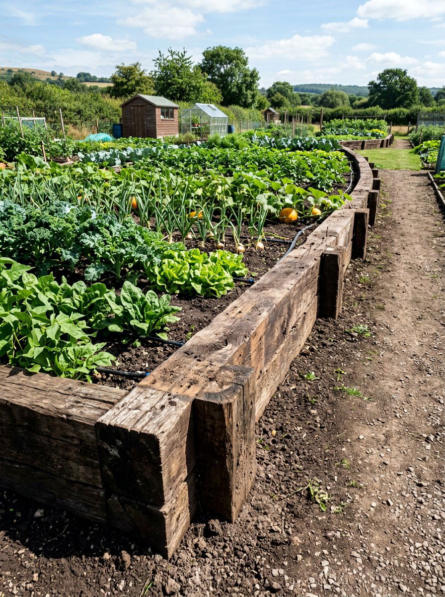 Heavy Duty Pallet Timber - 25 Pallet Garden Edging Ideas
