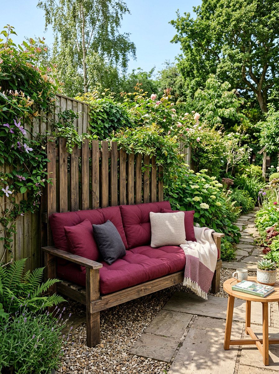 High Back Pallet Sofa - 25 Pallet Outdoor Sofa Ideas