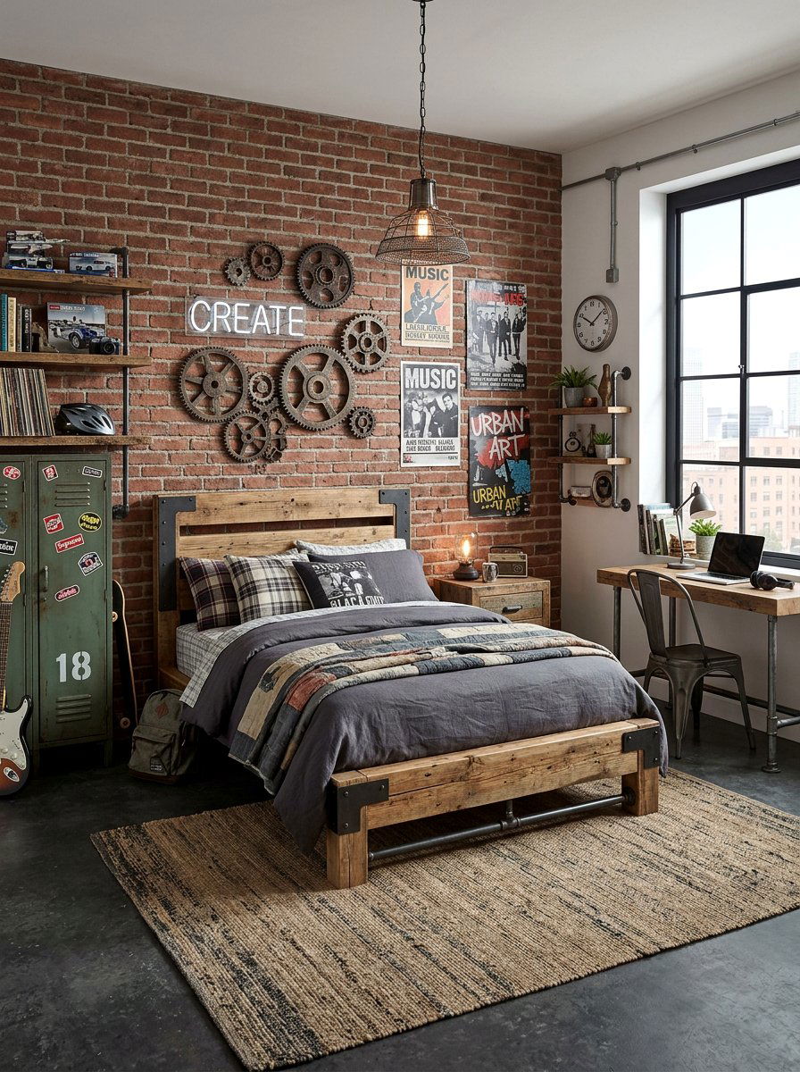 Industrial kids pallet bed - 25 Pallet Bed ideas for Kids