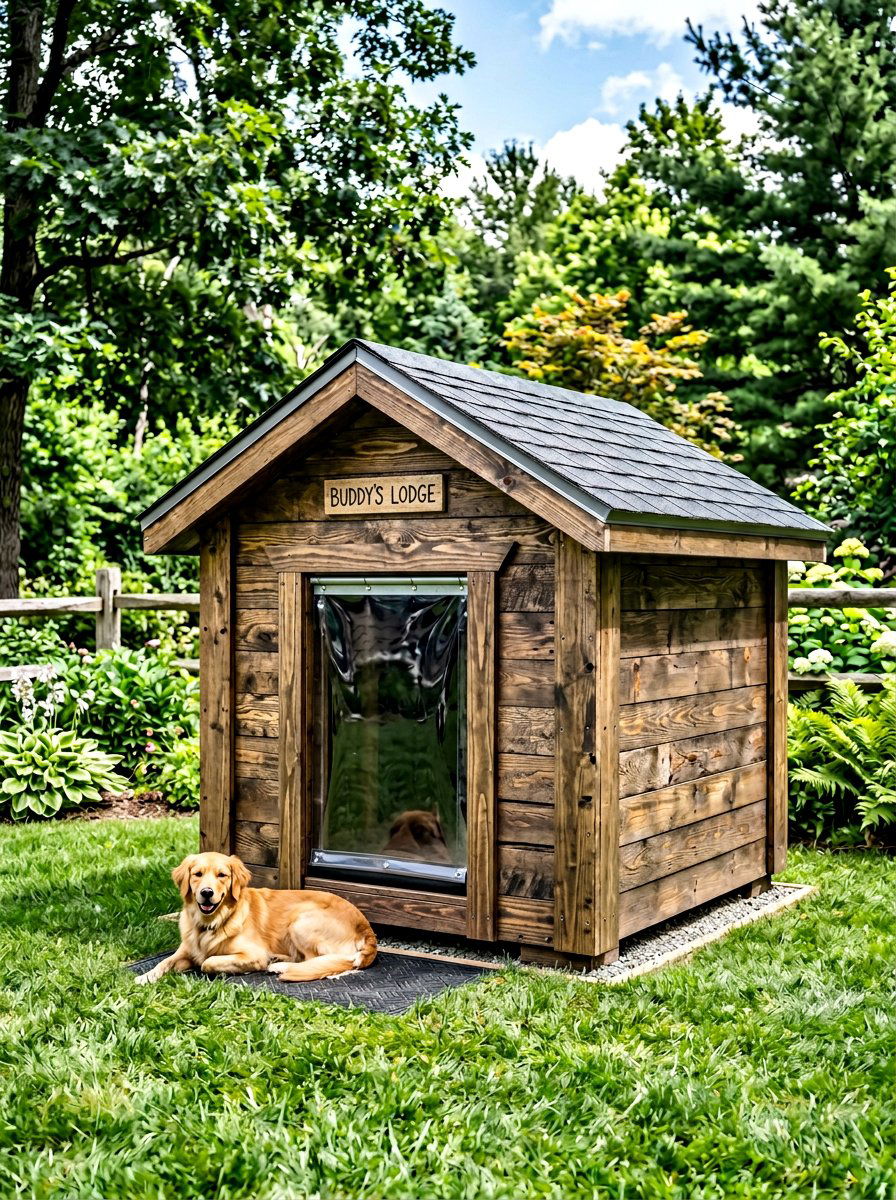 25 Pallet Dog House Ideas for a Cozy Backyard Shelter