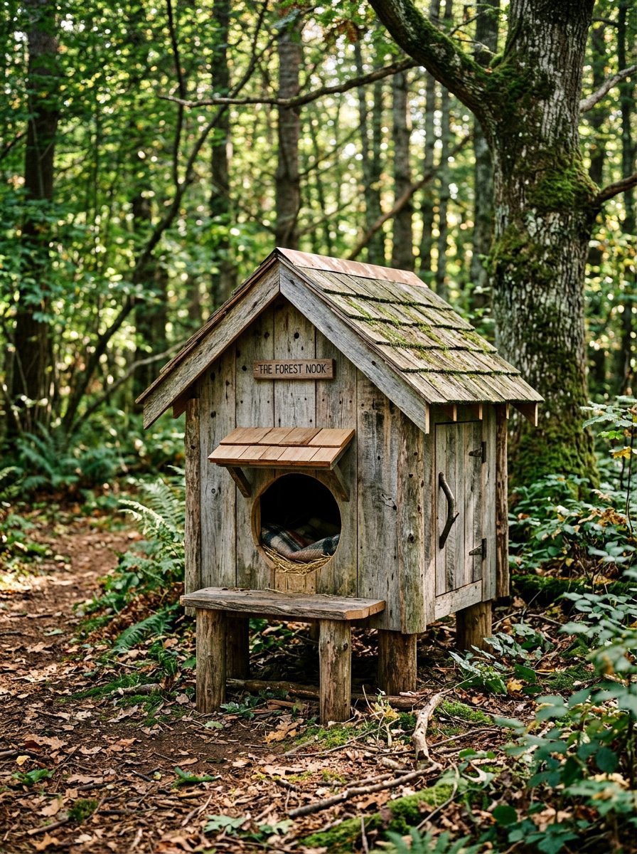 Item18 - 25 pallet cat house ideas