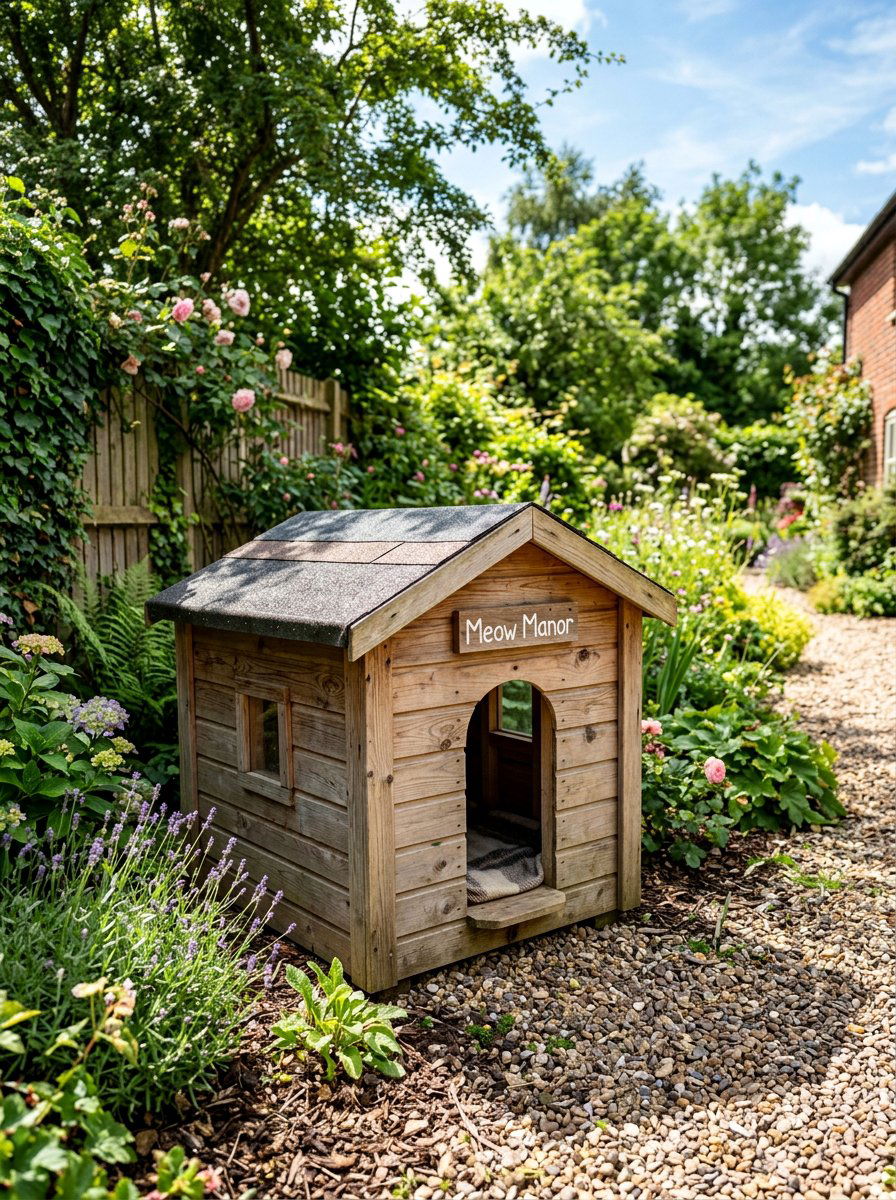 Item19 - 25 pallet cat house ideas