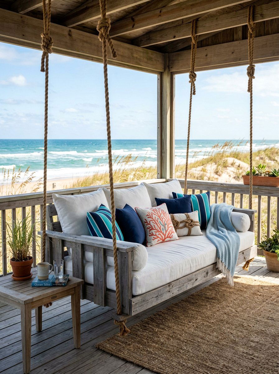 Item22 - 25 Pallet swing bed ideas