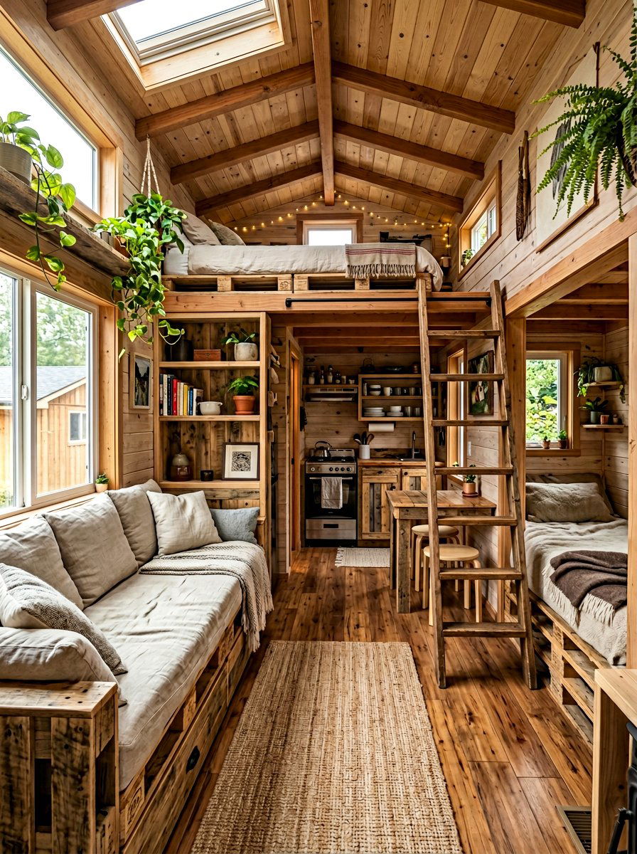 Item26 - 25 Pallet bed ideas for tiny house