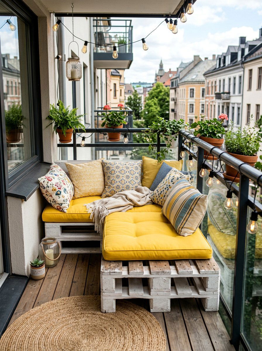 Item9 - 25 Pallet swing bed ideas