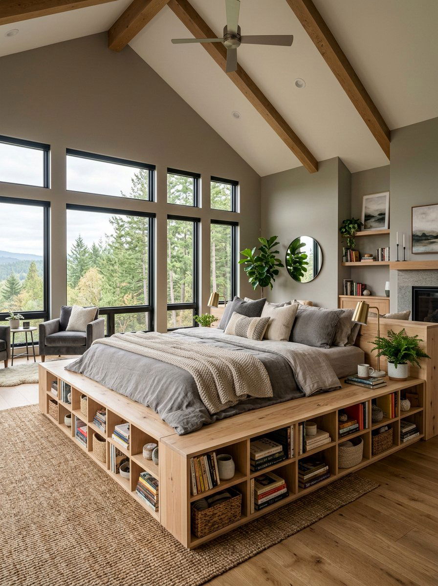 King Size Pallet Bed - 25 Pallet Bed with Storage ideas