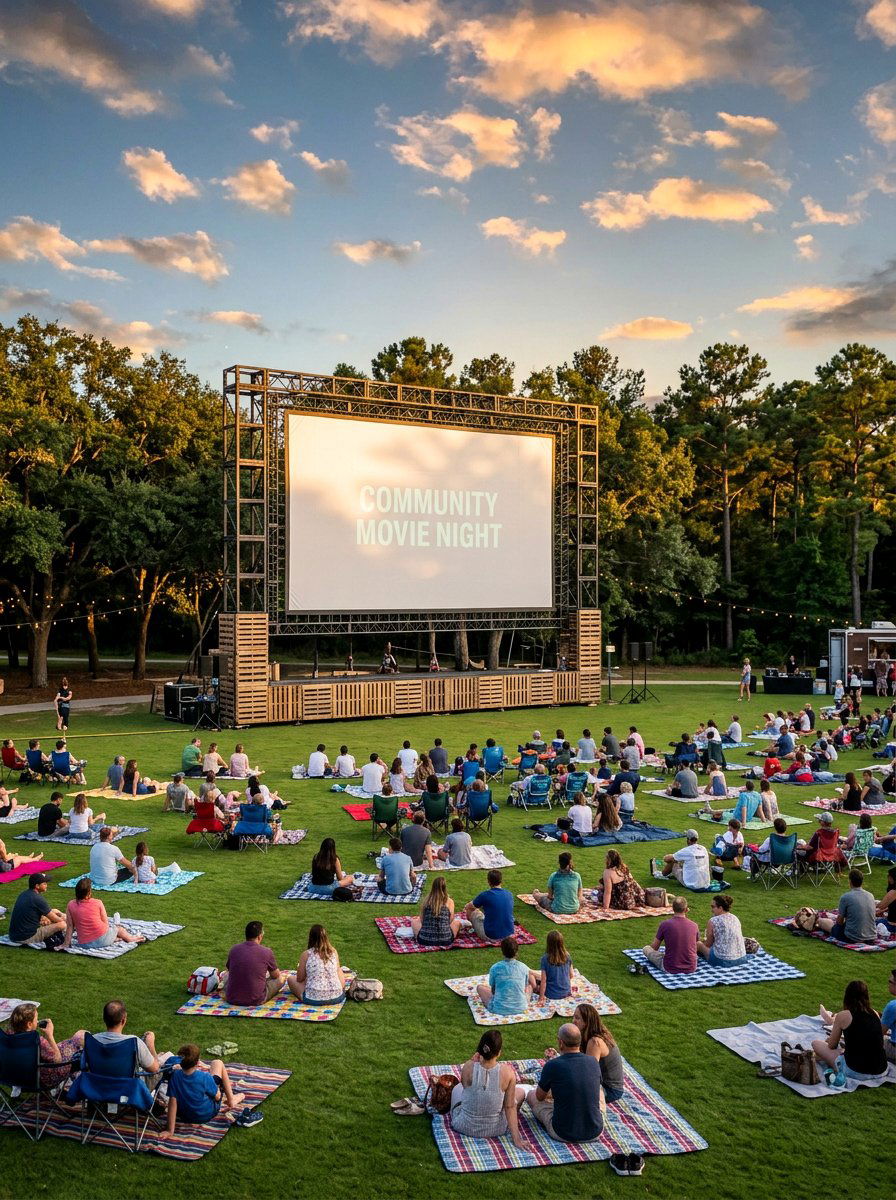 Large Outdoor Projector Screen Pallet - 25 Pallet Outdoor Movie Screen Ideas