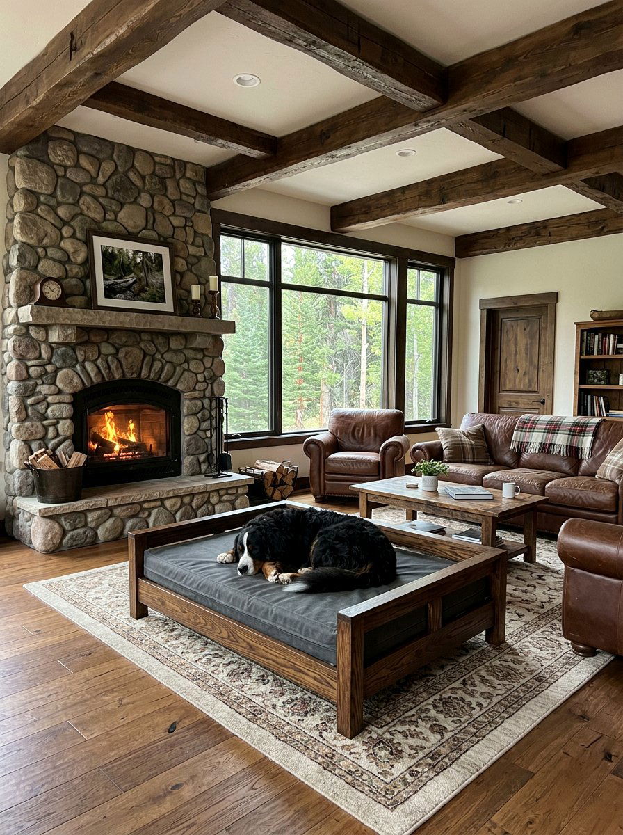 Large Pallet Dog Bed - 25 pallet dog bed ideas