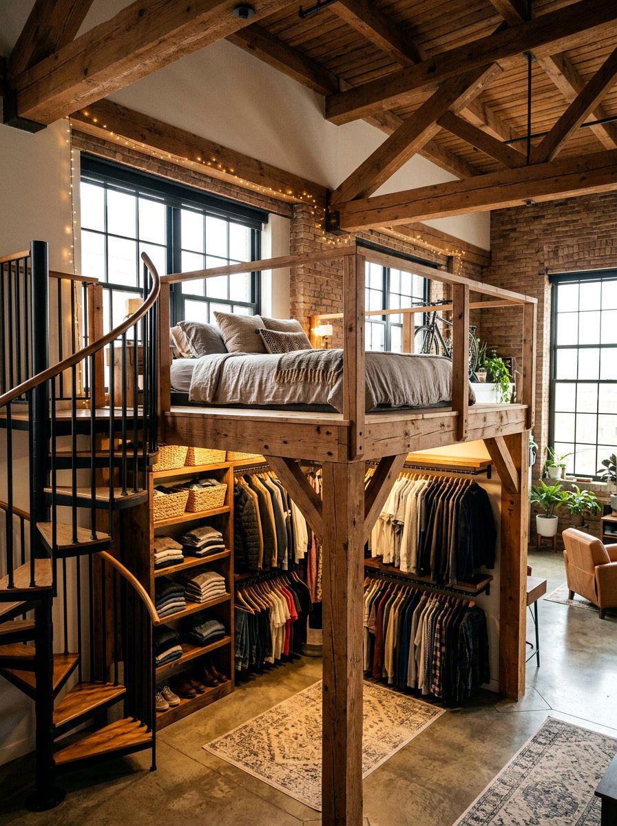 Loft Style Pallet Bed - 25 Pallet Bed with Storage ideas