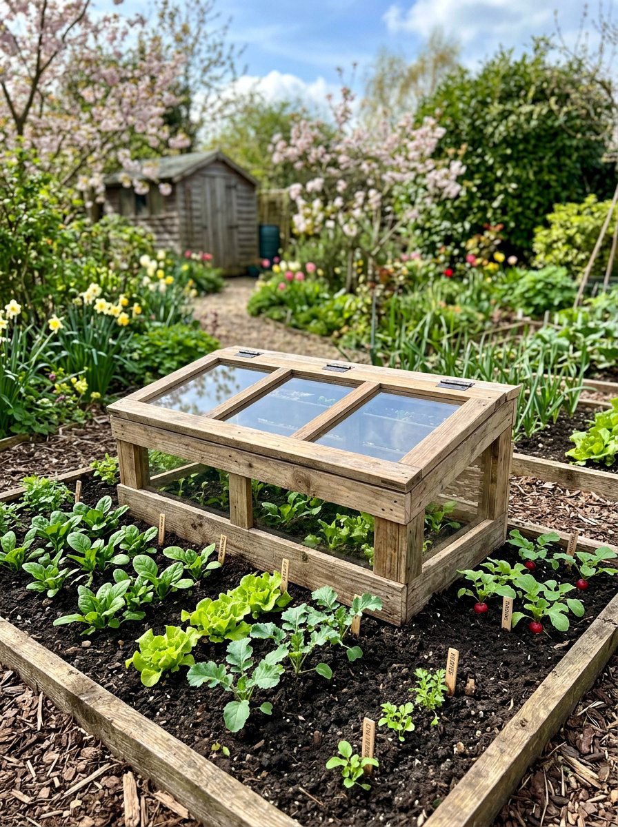 Mini Pallet Greenhouse - 25 Pallet Greenhouse Frame Ideas