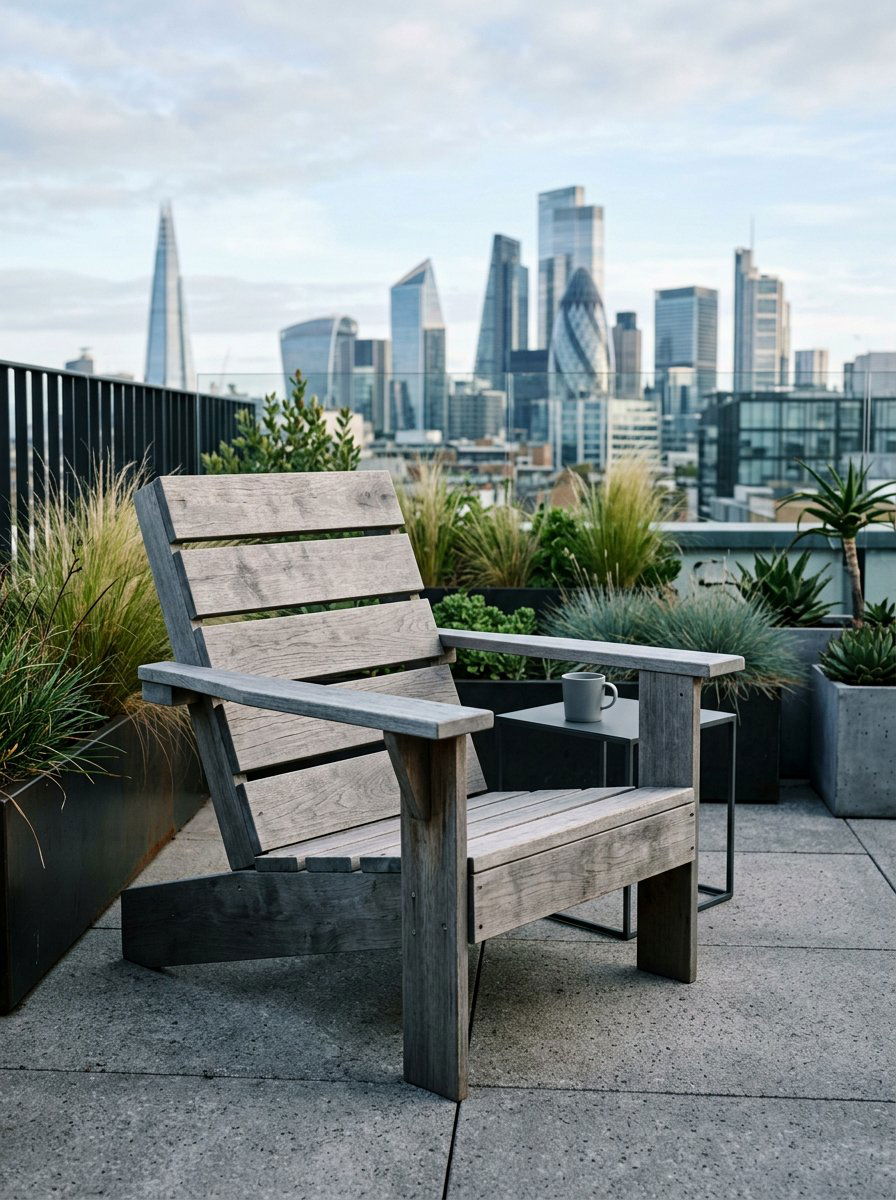 Minimalist Pallet Adirondack Chair - 25 Pallet Adirondack Chair Ideas