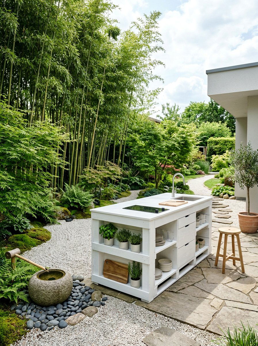 Minimalist Pallet Kitchen - 25 Pallet Outdoor Kitchen Island Ideas