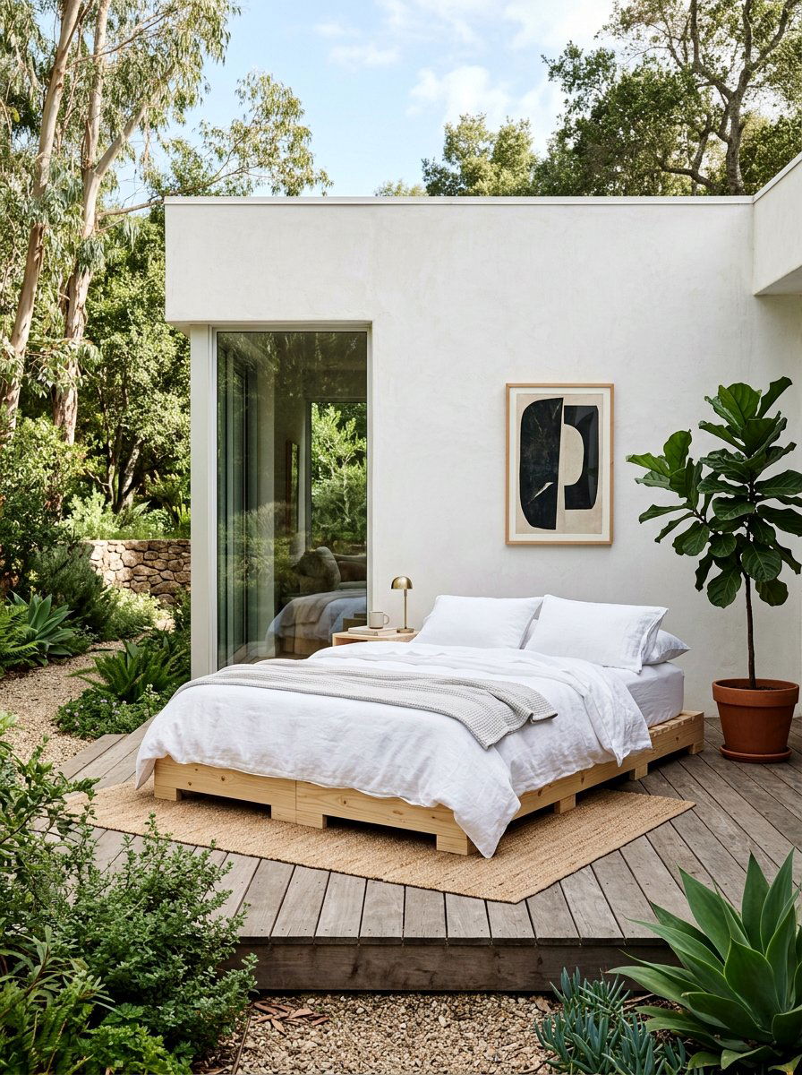 25 Comfy Queen Size Pallet Bed Ideas for a Rustic Bedroom