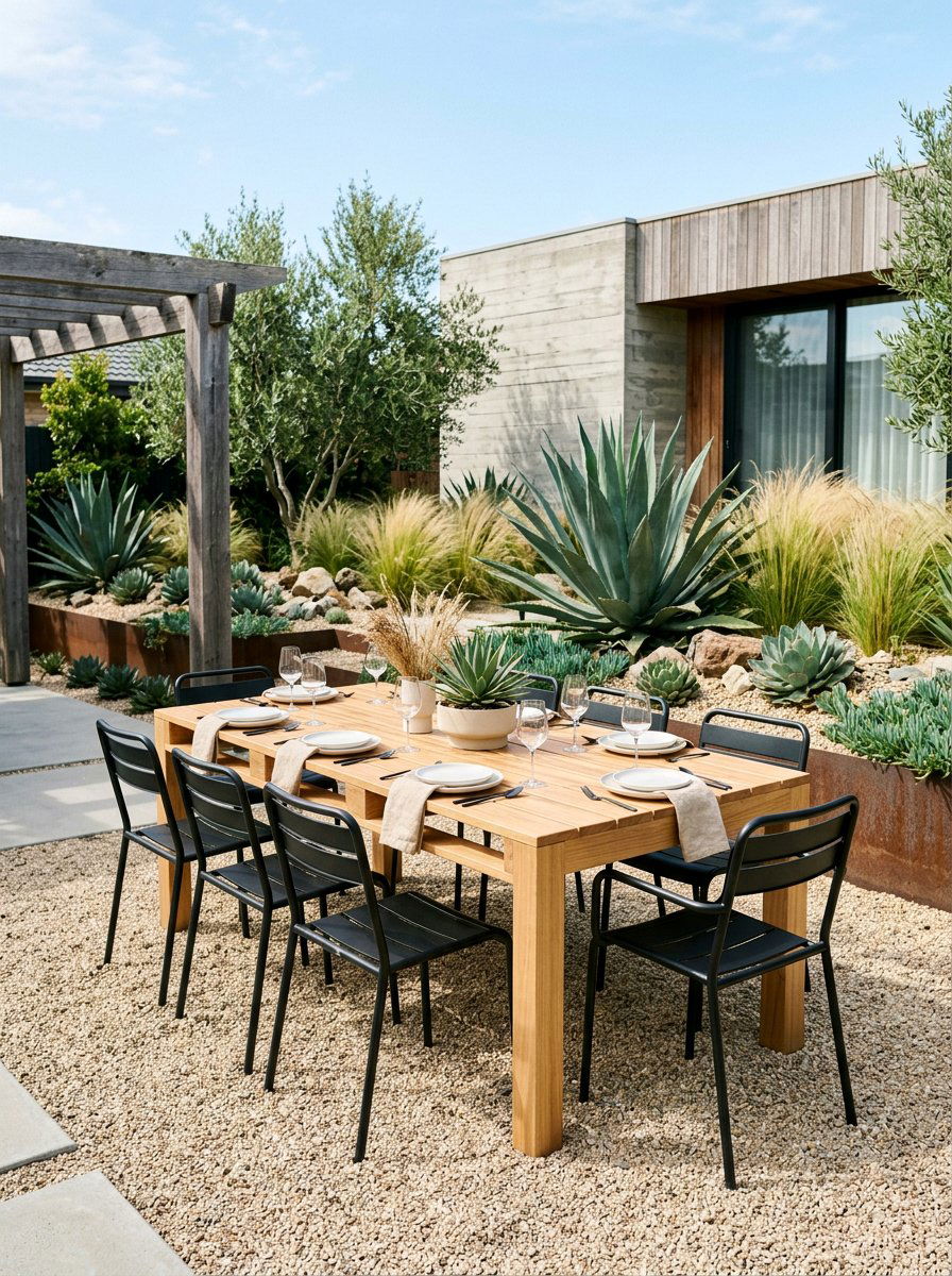 Minimalist pallet dining table - 25 Pallet Picnic Table Ideas