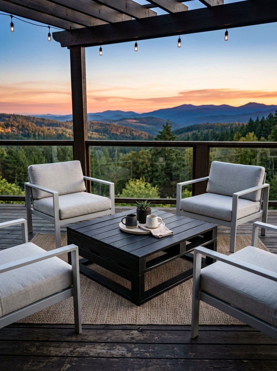 Modern Black Pallet Coffee Table - 25 Pallet Coffee Table for Patio Ideas