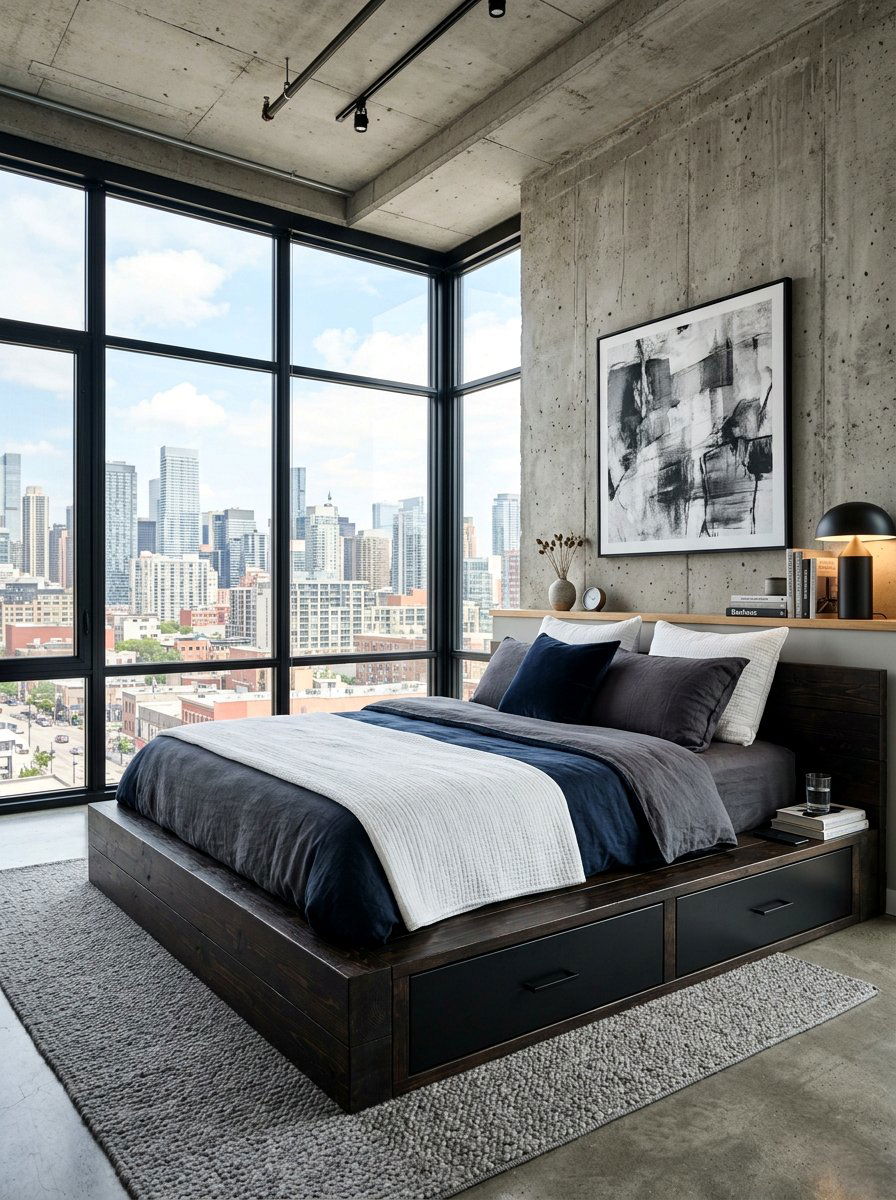 Modern Pallet Bed Design - 25 Pallet Bed with Storage ideas