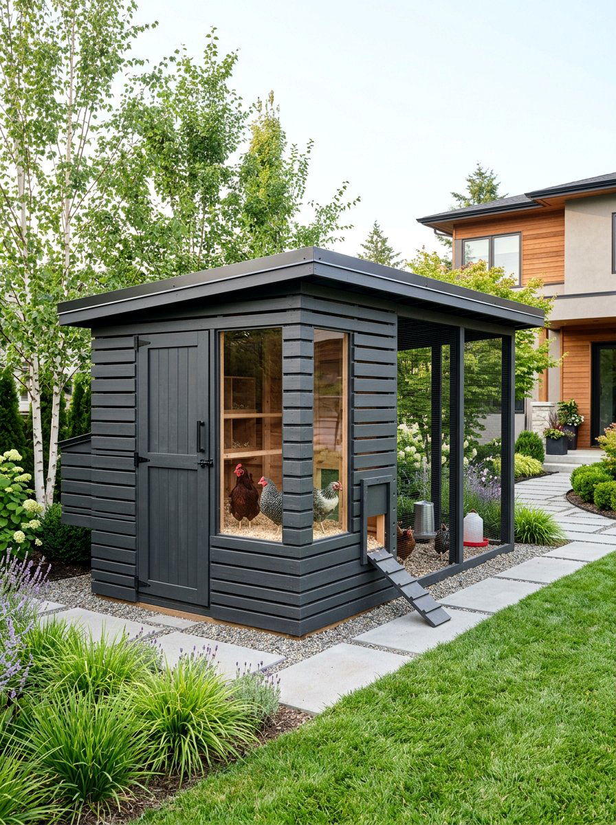 Modern Pallet Chicken Coop - 25 Pallet Chicken Coop Ideas