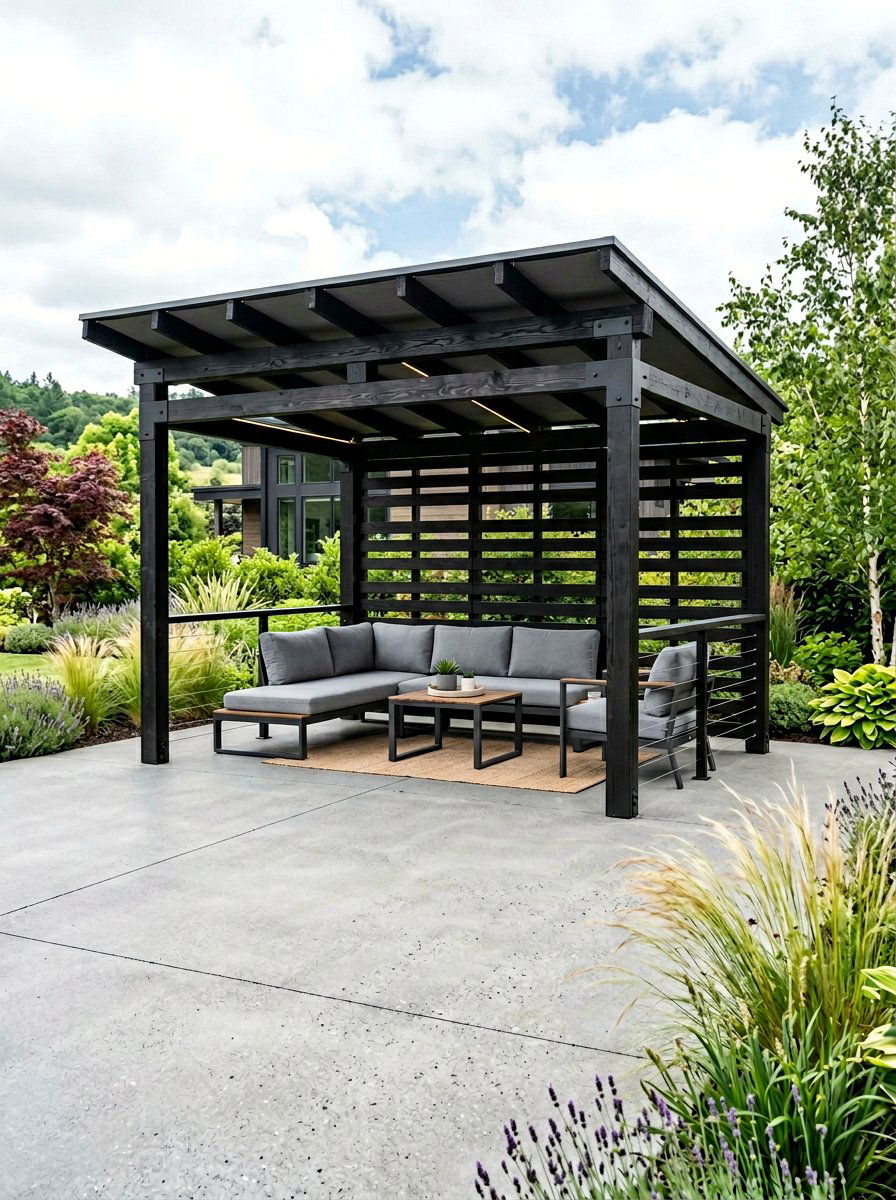 Modern Pallet Gazebo - 25 Pallet Gazebo Frame Ideas