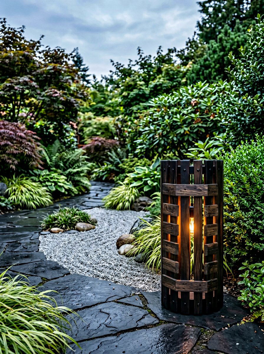 Modern Pallet Lantern - 25 Pallet Lantern for Garden Ideas