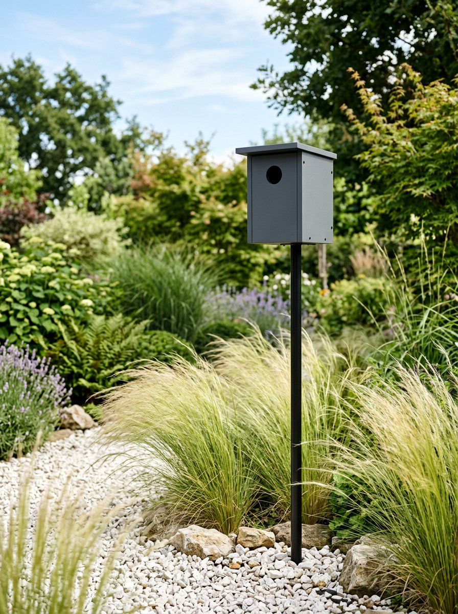 Modern minimalist birdhouse - 25 unique birdhouse designs