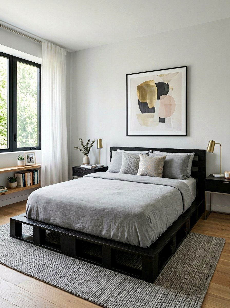 Modern pallet bed - 25 Pallet bed ideas for girls room