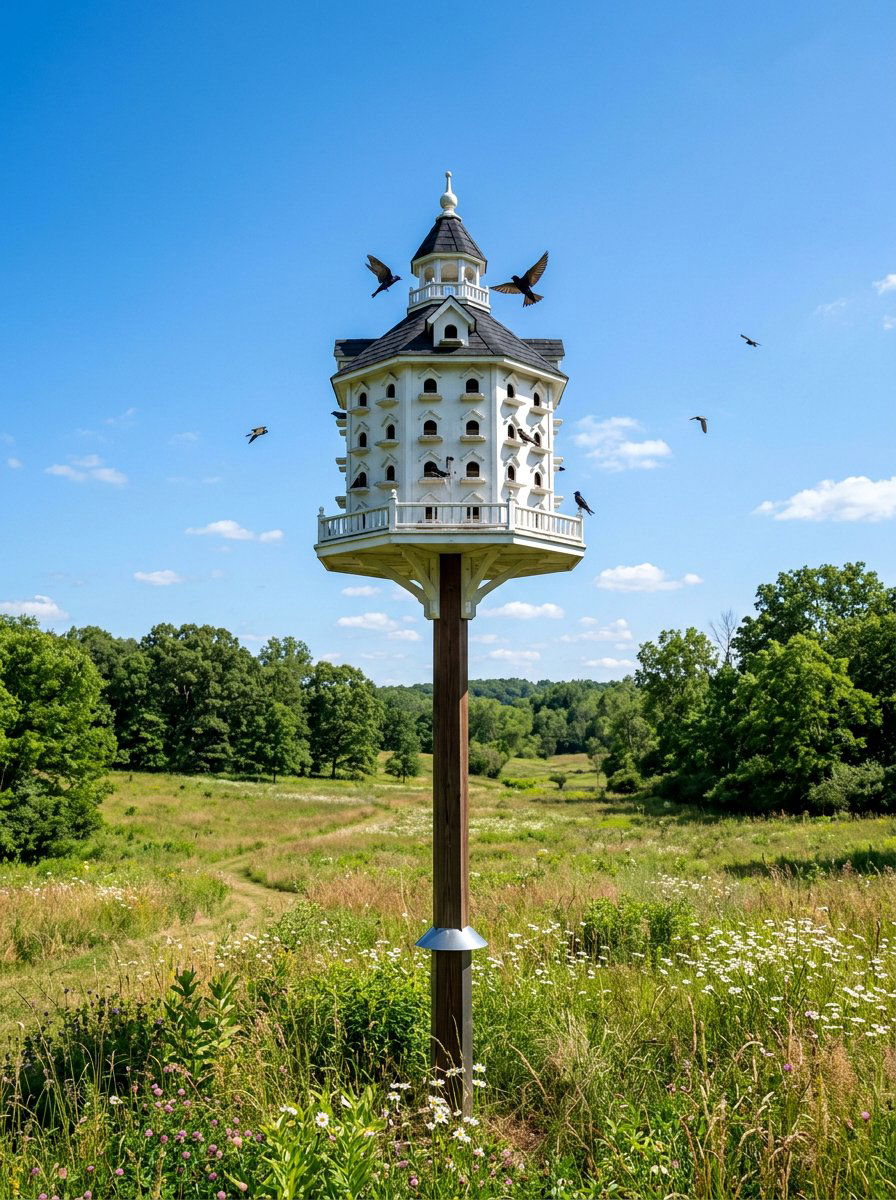 Multi Room Birdhouse - 25 unique birdhouse ideas