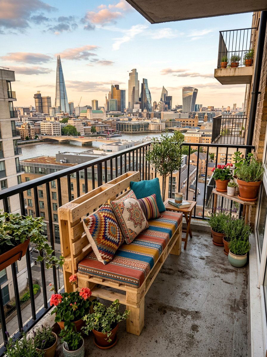 25 Pallet Bench for Garden Ideas and Outdoor Decor