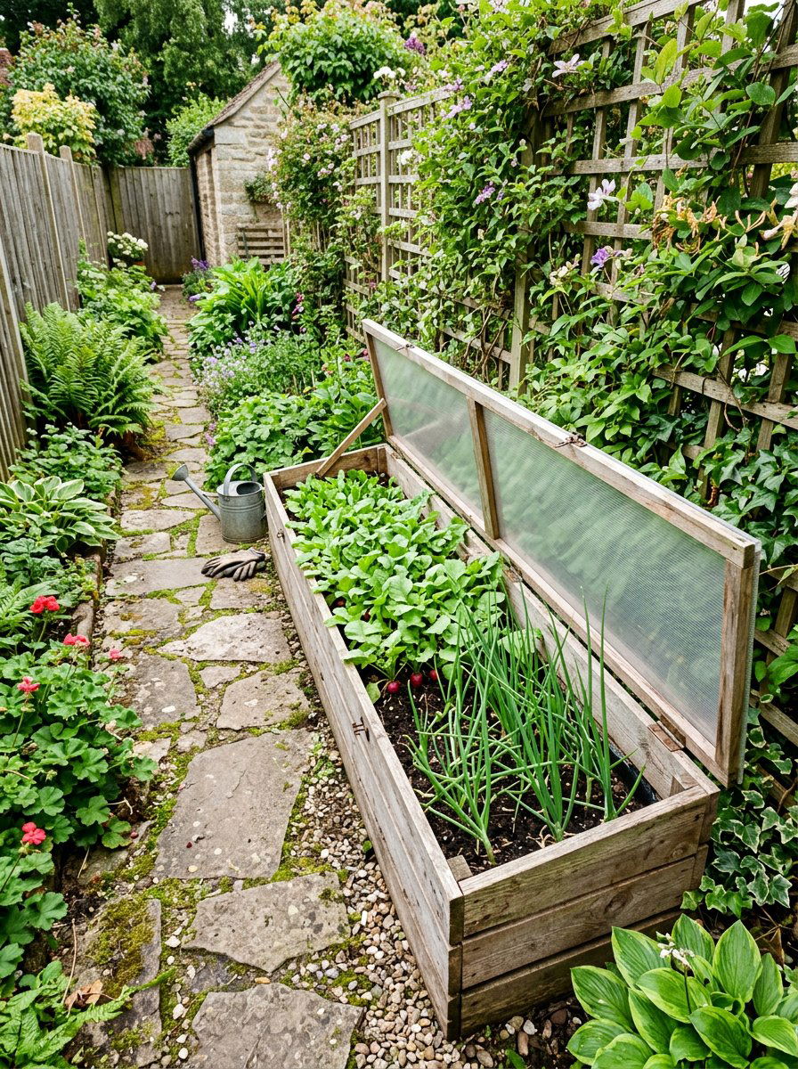 Narrow pallet cold frame box - 25 Pallet Cold Frame for Garden Ideas